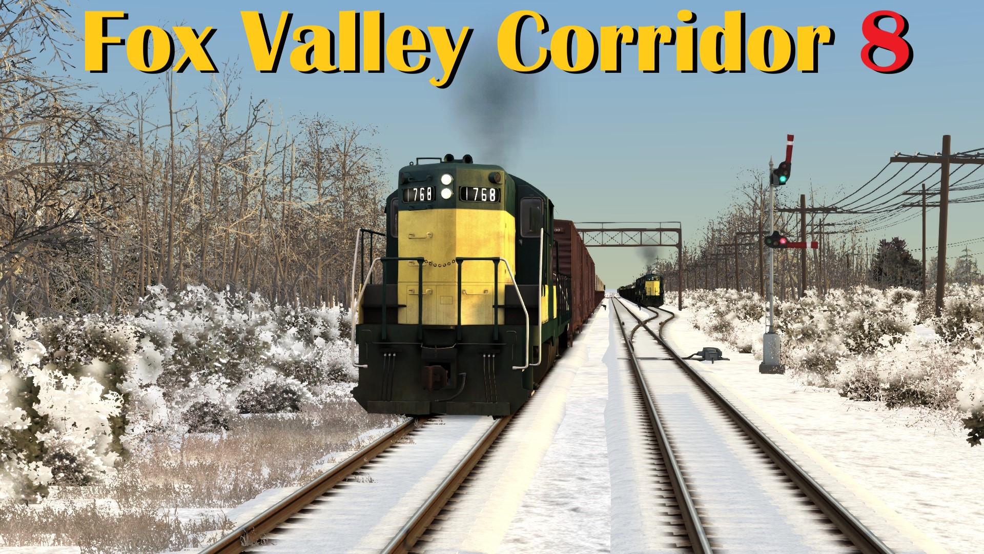 N.S1178 Fox Valley Corridor - CNW GP9 CNW NFDL Yard