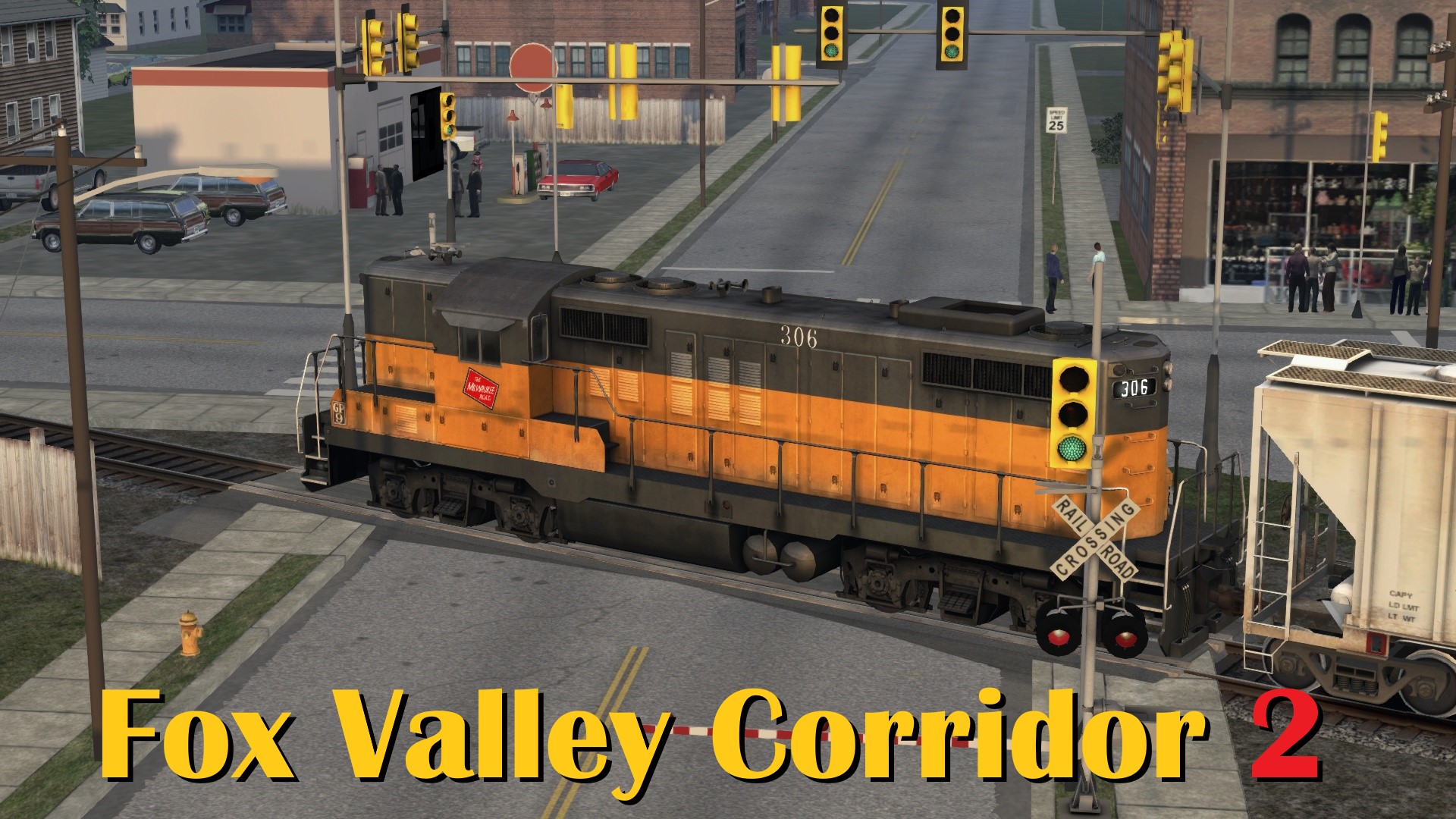 N.S1172 Fox Valley Corridor - MWK GP9 Oshkosh towards Janesville