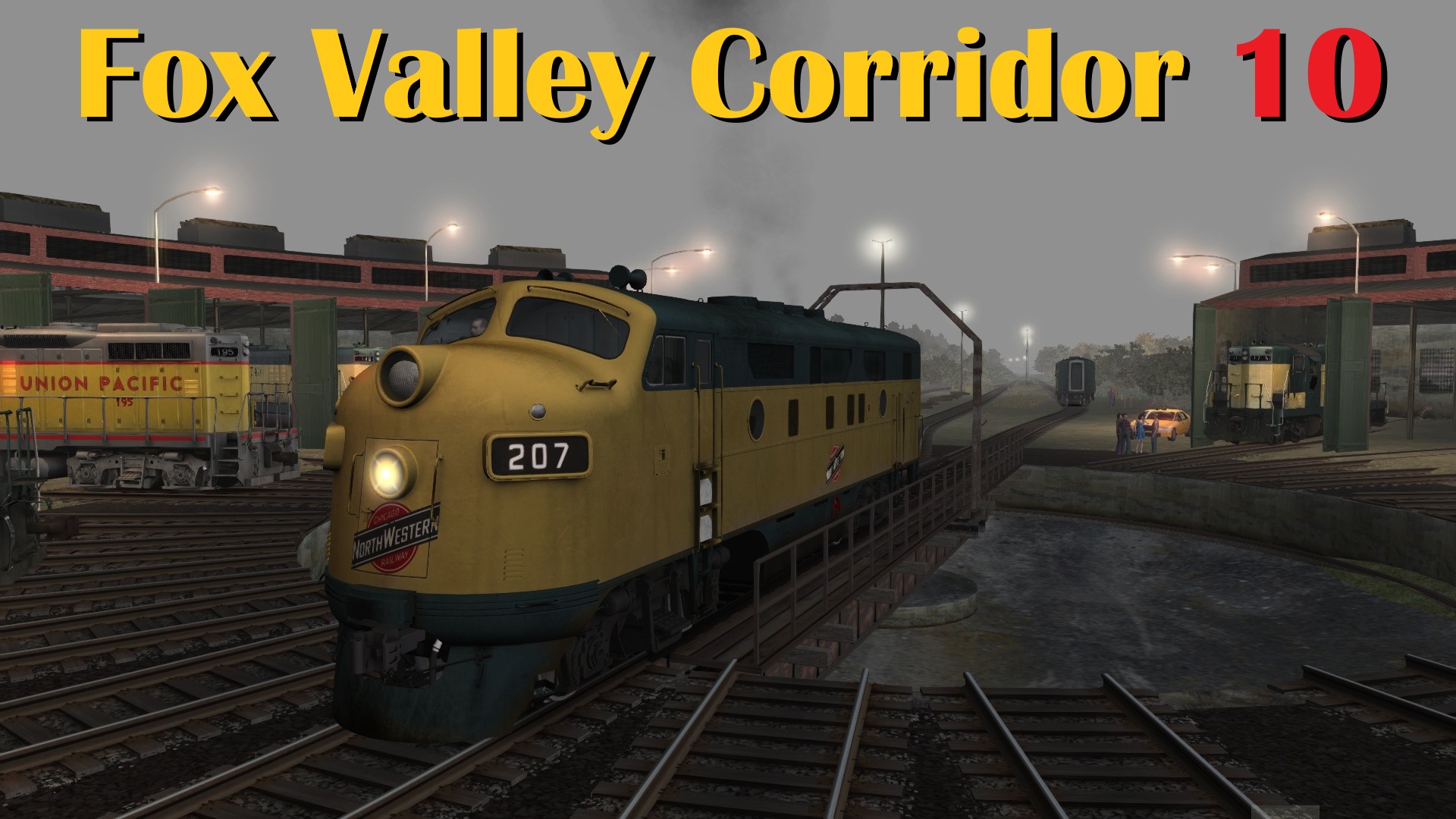 N.S1180 Fox Valley Corridor - CNW F3 CNW NFDL