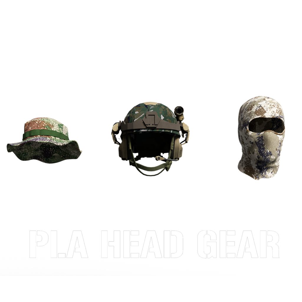 PLA Head Gear Package