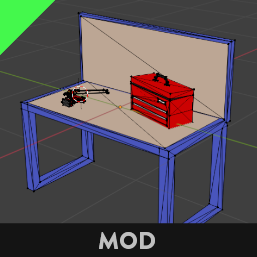 lowPoly Workbench preview