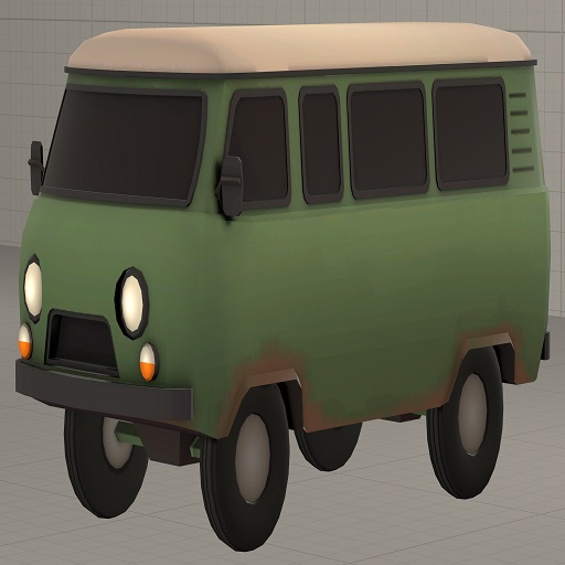 Team Fortress 2 Enhanced Soviet Van (Prop)