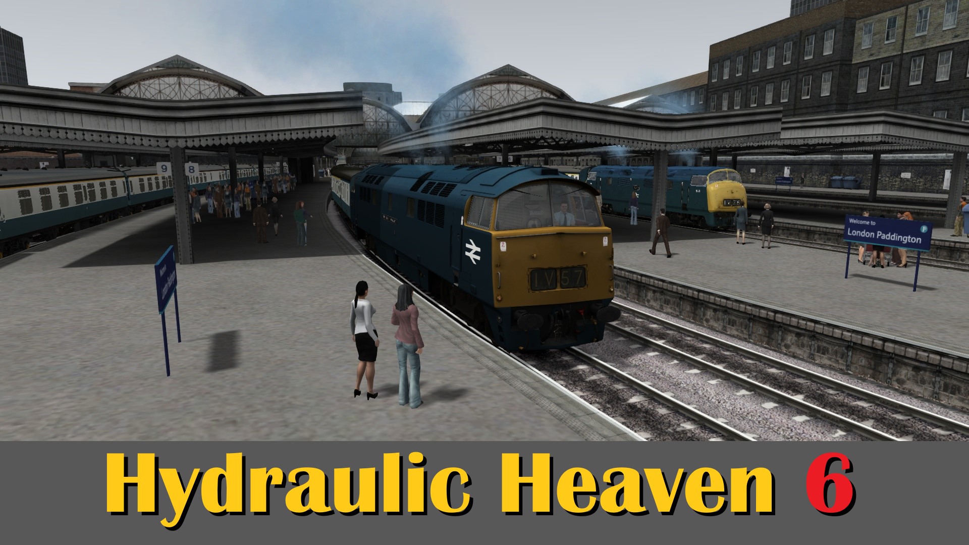 N.S1236 Hydraulic Heaven Class 42 Paddington to Slough