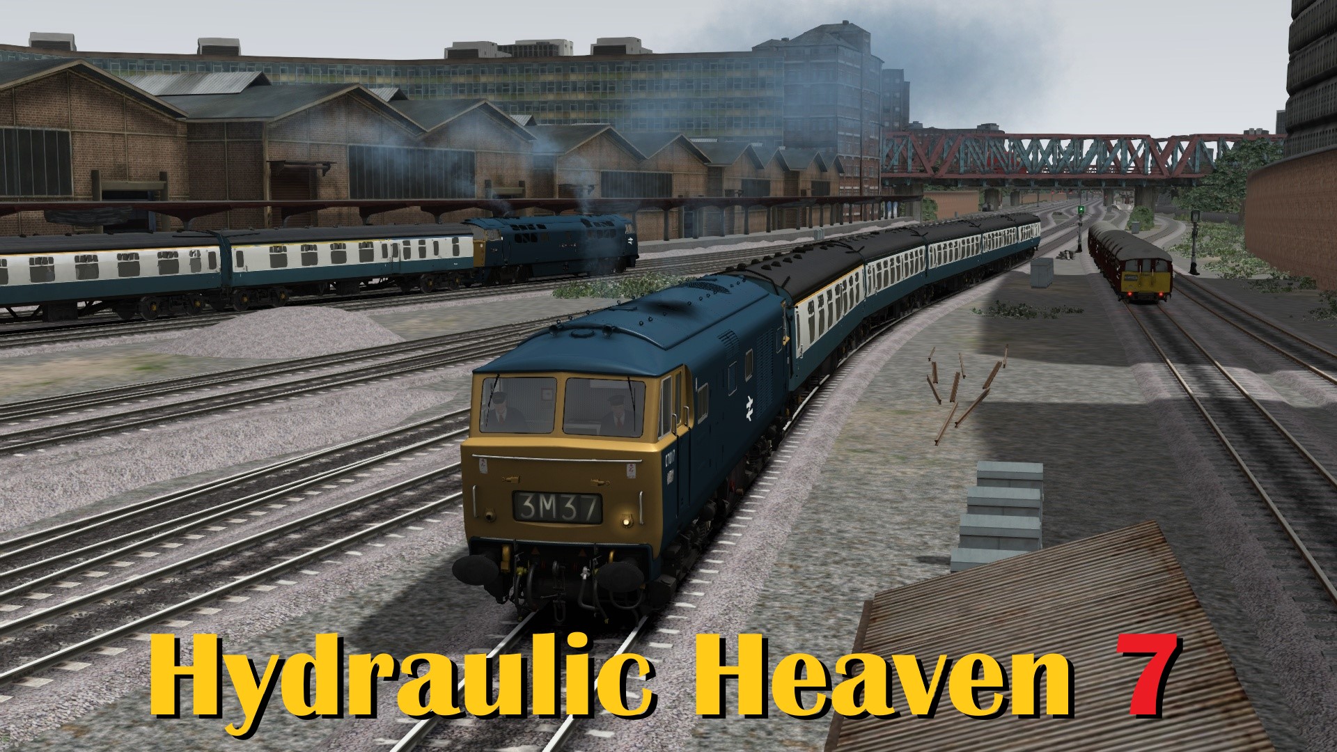 N.S1237 Hydraulic Heaven Class 35 Slough to Paddington