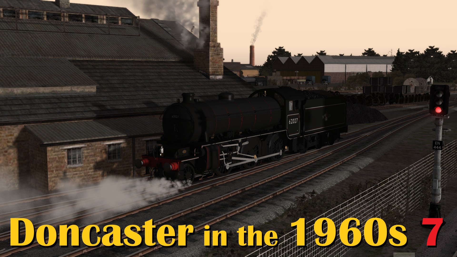 N.S1147 Doncaster Works - Peppercorn K1 fresh out of the Paintshop after a Major Overhaul