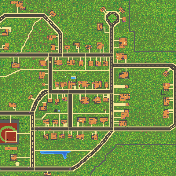 Quahog Family Guy City Map preview