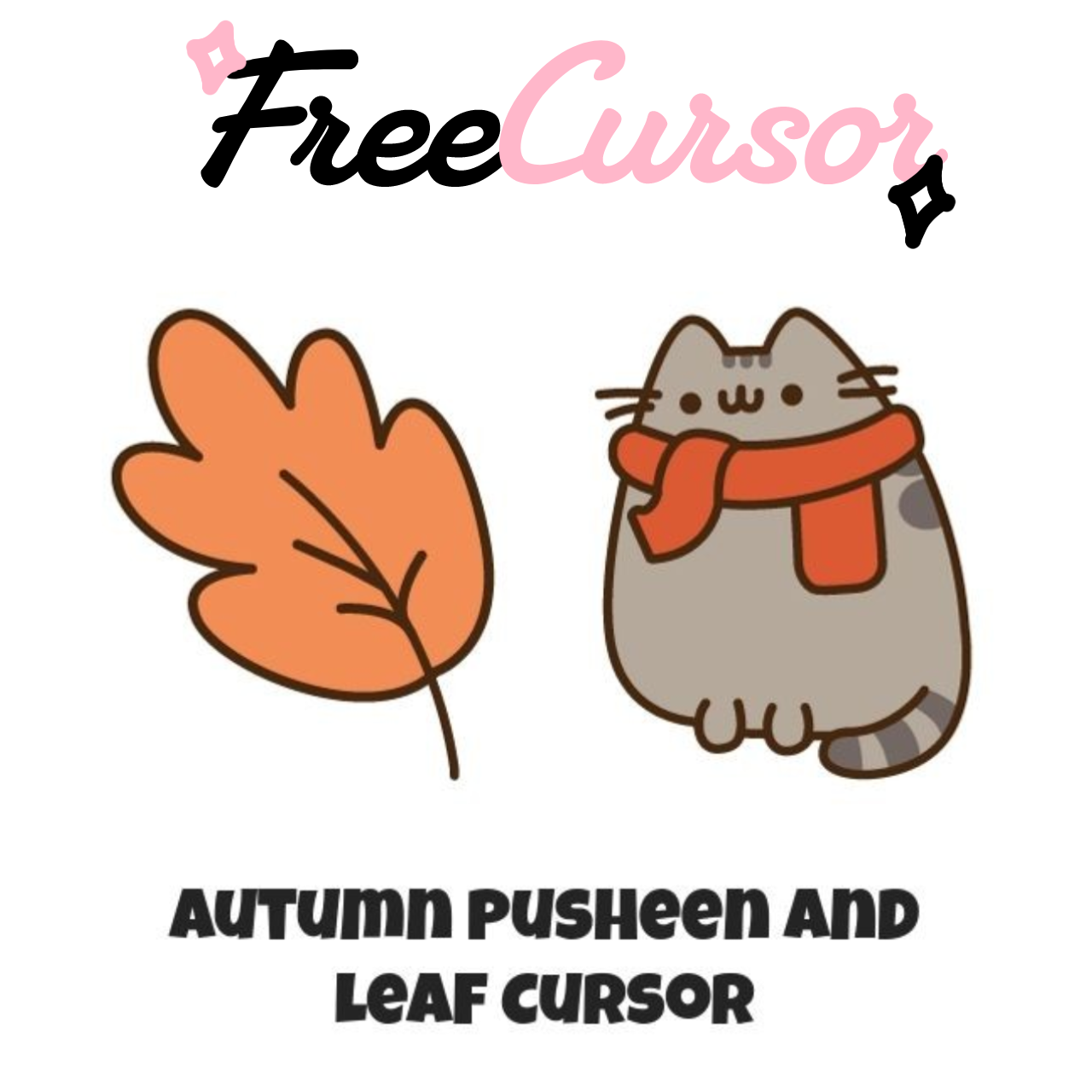 Autumn Pusheen and Leaf Bundle