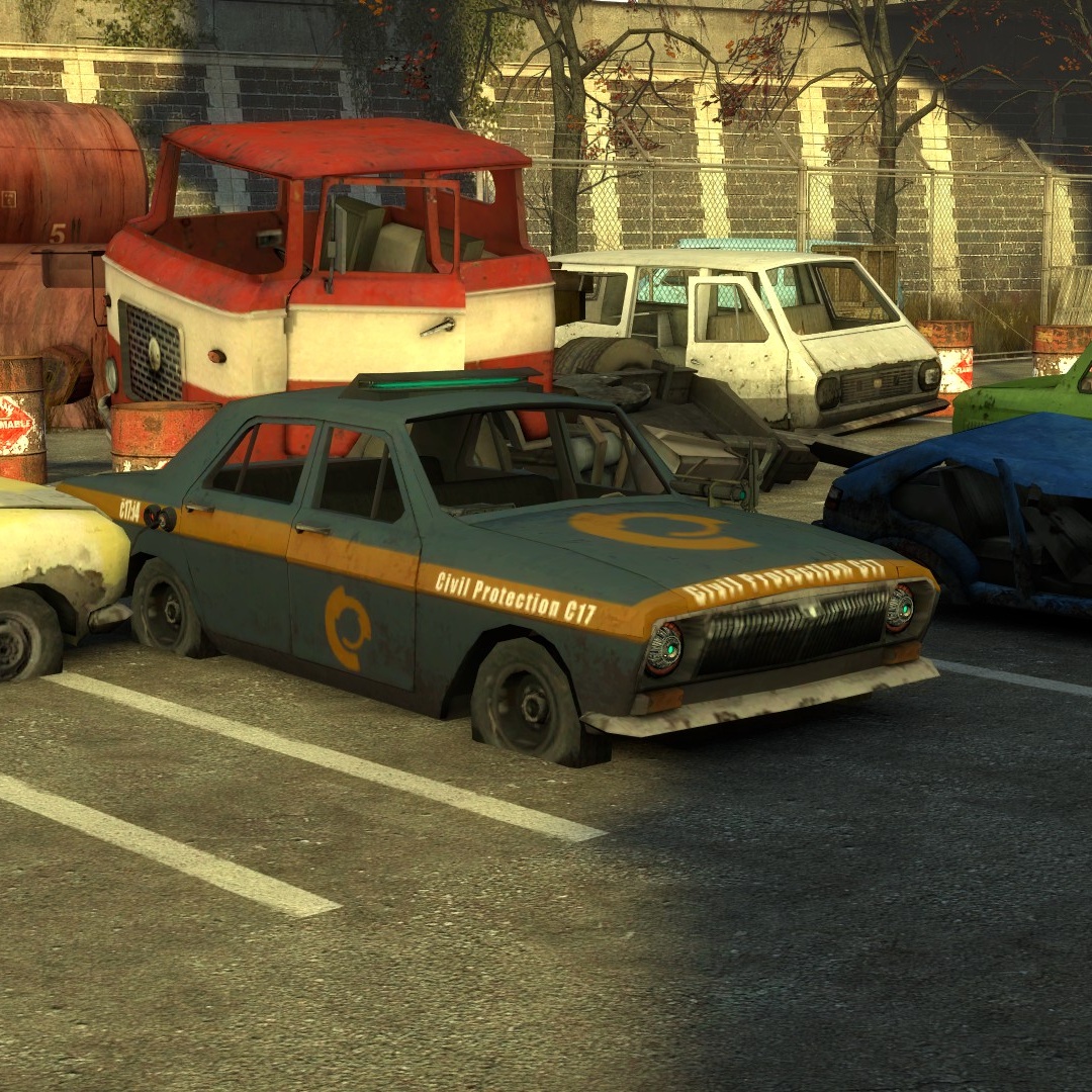 Post-War Civil Protection Patrol Vehicle