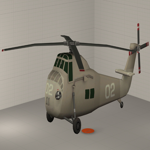 Team Fortress 2 Enhanced Island Helicopter (Prop)