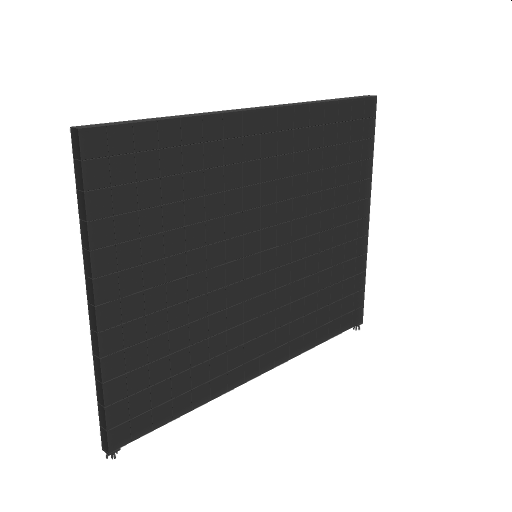 Crash test wall