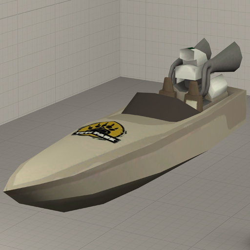 Team Fortress 2 Enhanced Speedboat (Prop)