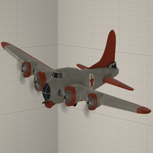 Team Fortress 2 Enhanced Bomber Plane (Prop)