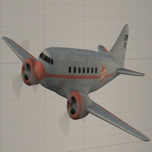 Team Fortress 2 Enhanced Cargo Plane (Prop)