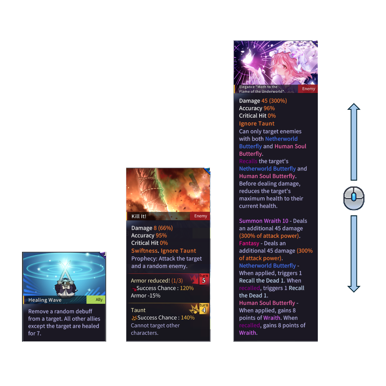 View Skill with Scroll