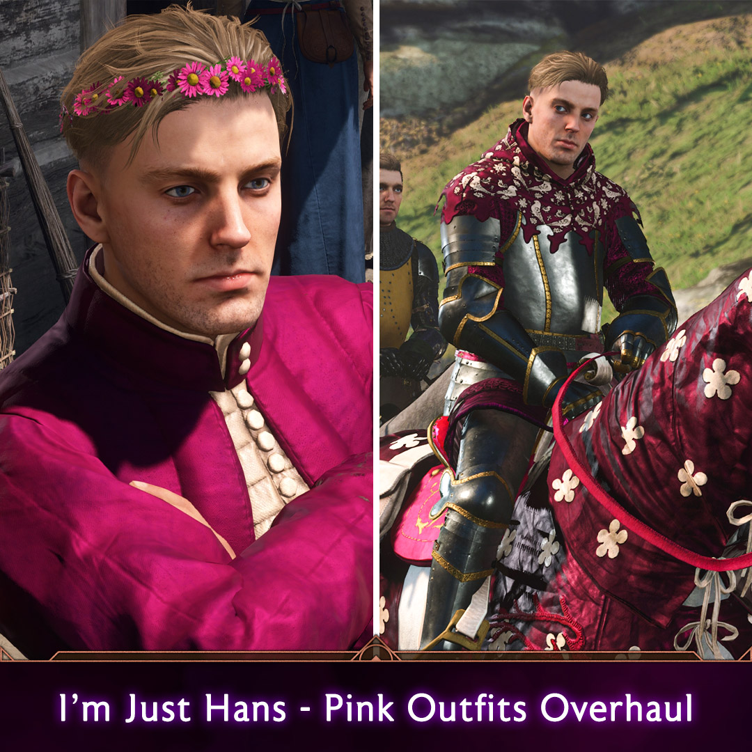 I'm Just Hans - Pink Outfits Overhaul