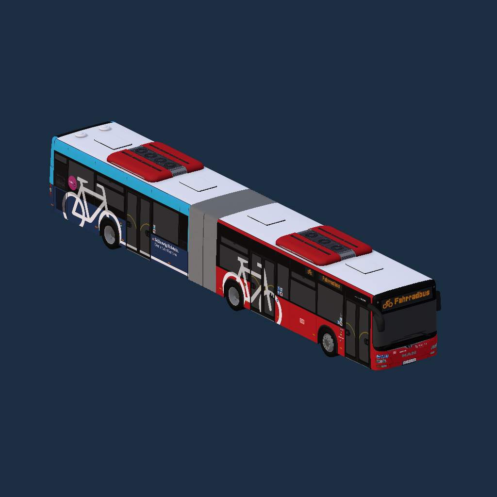 DB Autokraft Nah.sh (MAN Lion´s City G (A23) E6) Fahrradbus