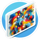 Modern Healing on Canvas