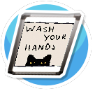 Wash your hands poster