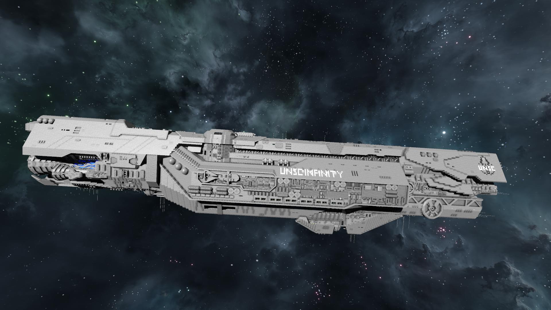 UNSC Infinity 1:5 world