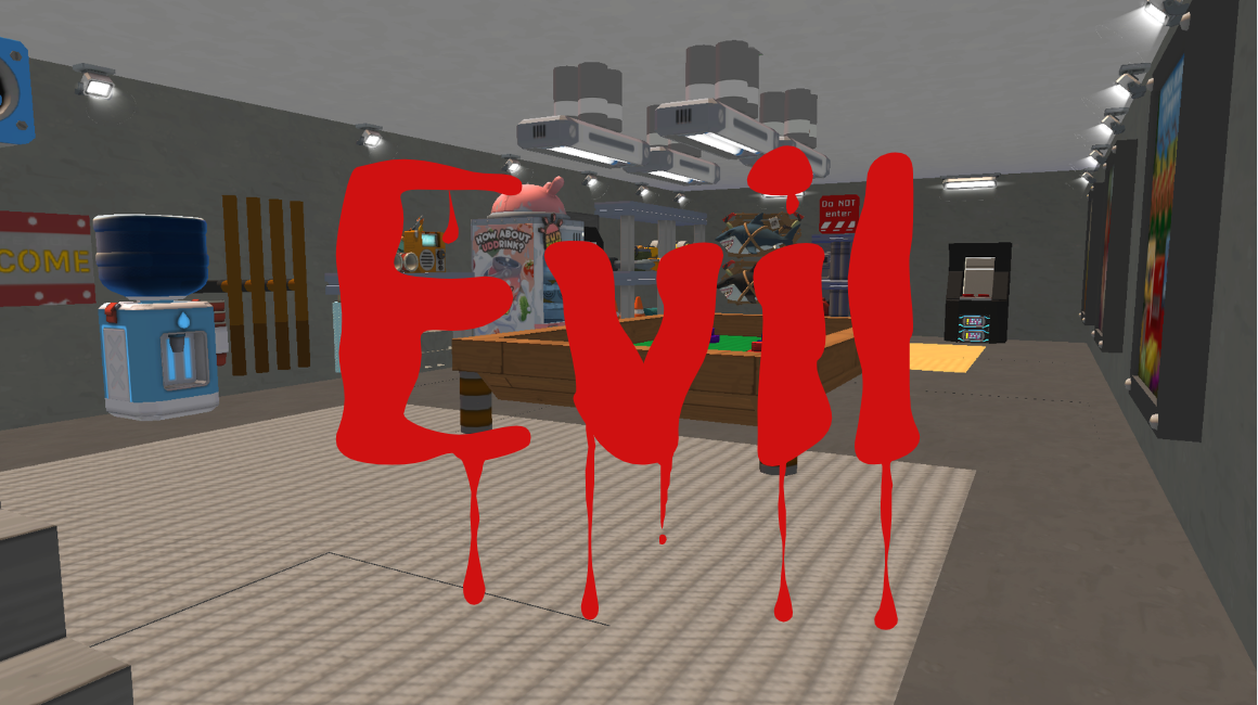 Diabolically evil hide and seek