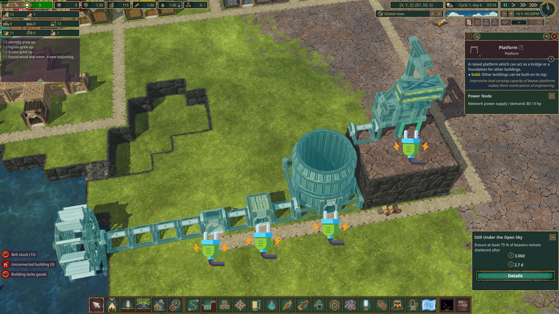 All Buildings Transfer Power