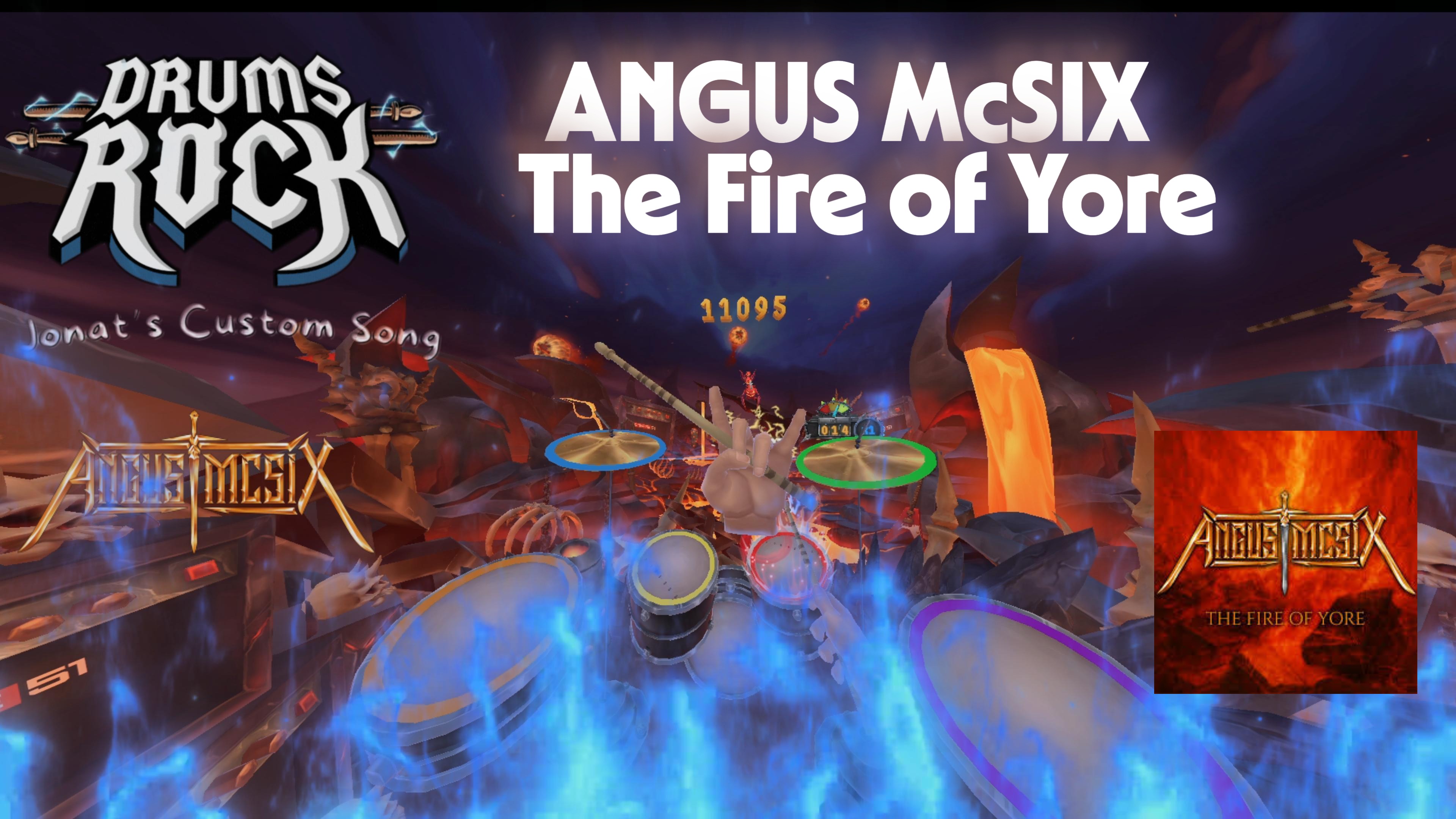 ANGUS McSIX  - The Fire of Yore