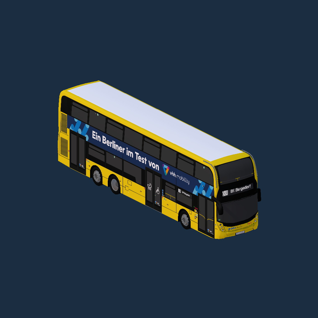 ADL Enviro 500 - BVG - VHH Testbus