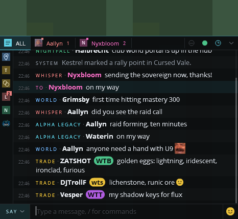 Zakros UI - Chat