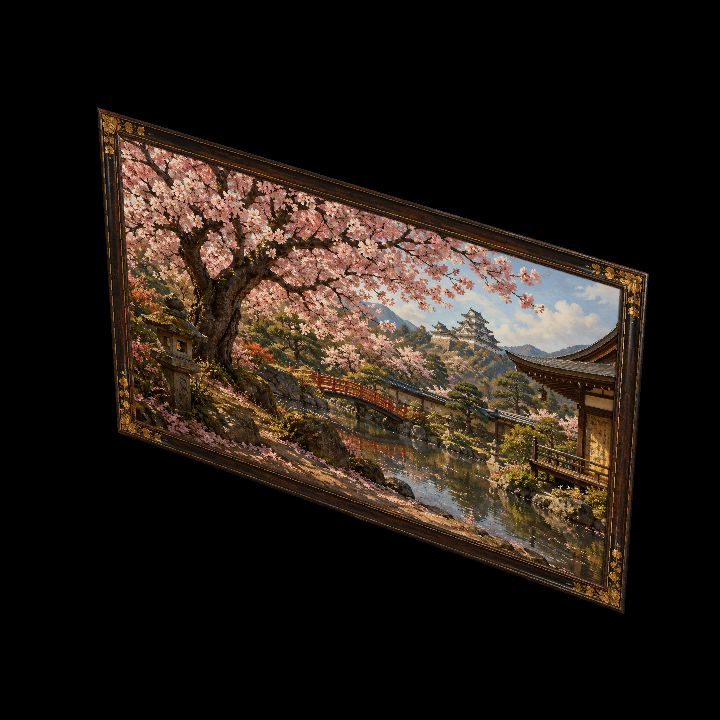 Painting, Sakura Garden {2D} preview