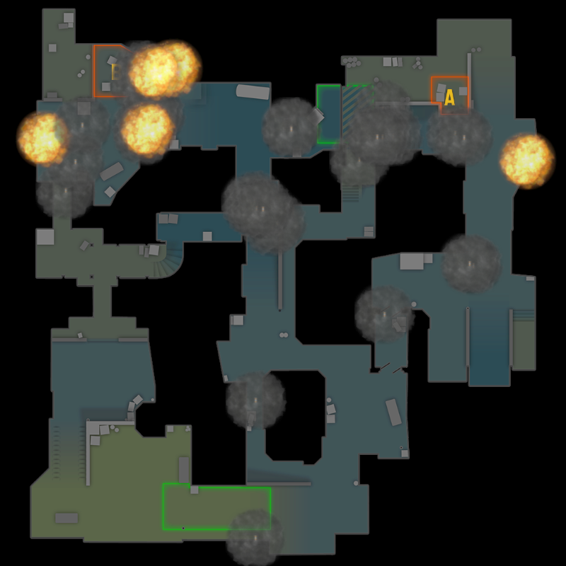 gadfly´s Smokes de_dust2 – Counter-Strike 2 Mod