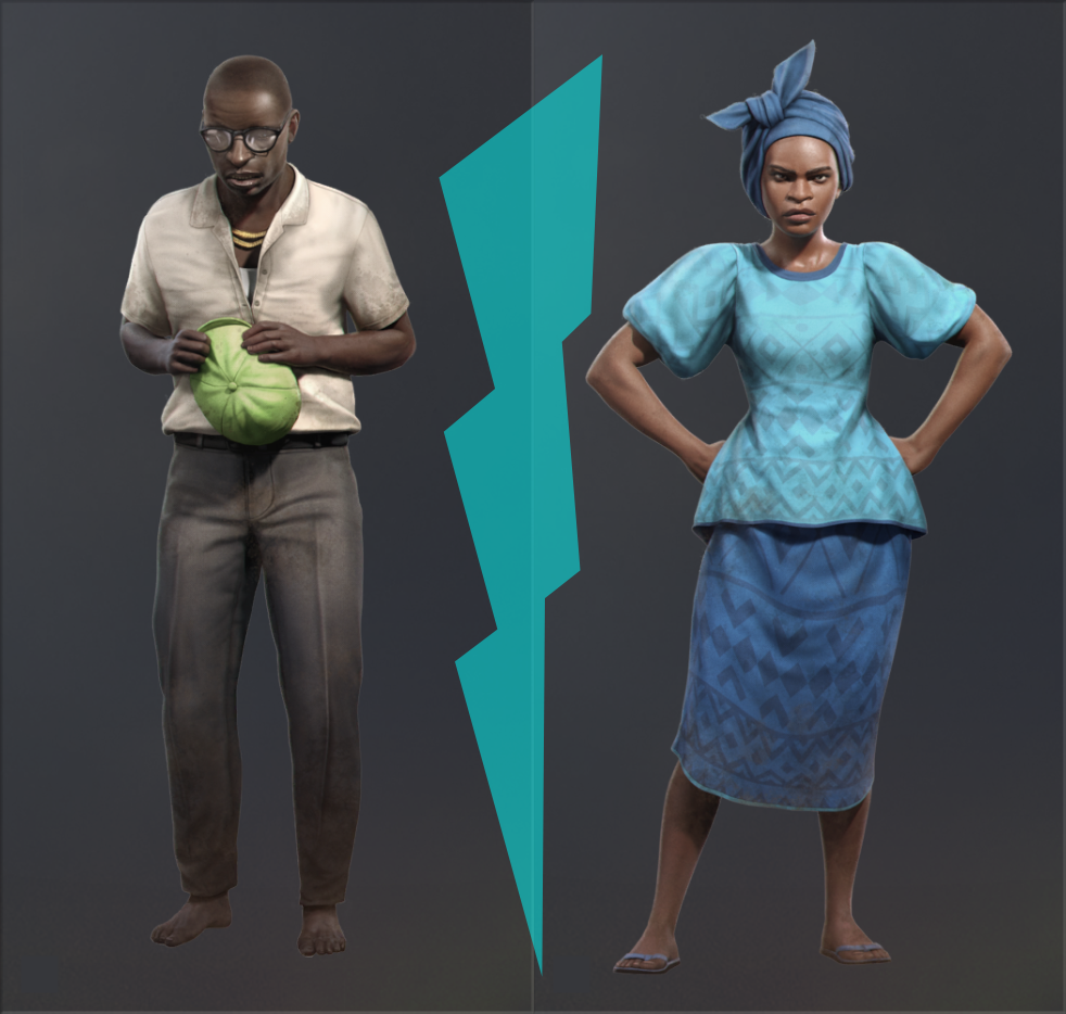 Herman & Martha — Recruitable RPC Duo | Grim Edition preview