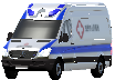 Medical Ambulance Livery of Qionghai, Hainan Province (China)