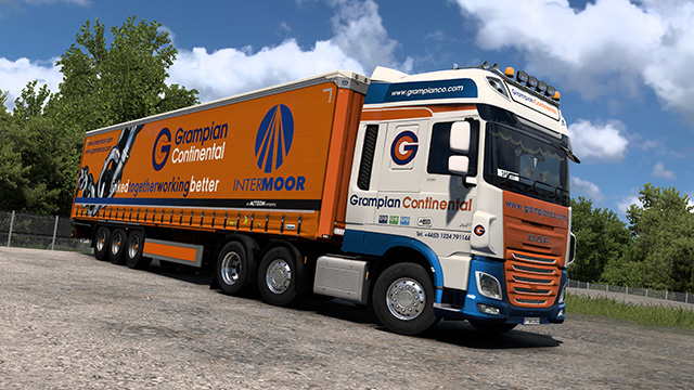 Grampian Continental - DAF XF Euro 6 & Krone Profi Liner