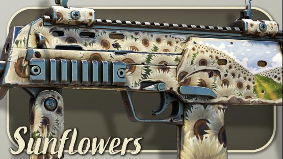 MP7 | Sunflowers (White)