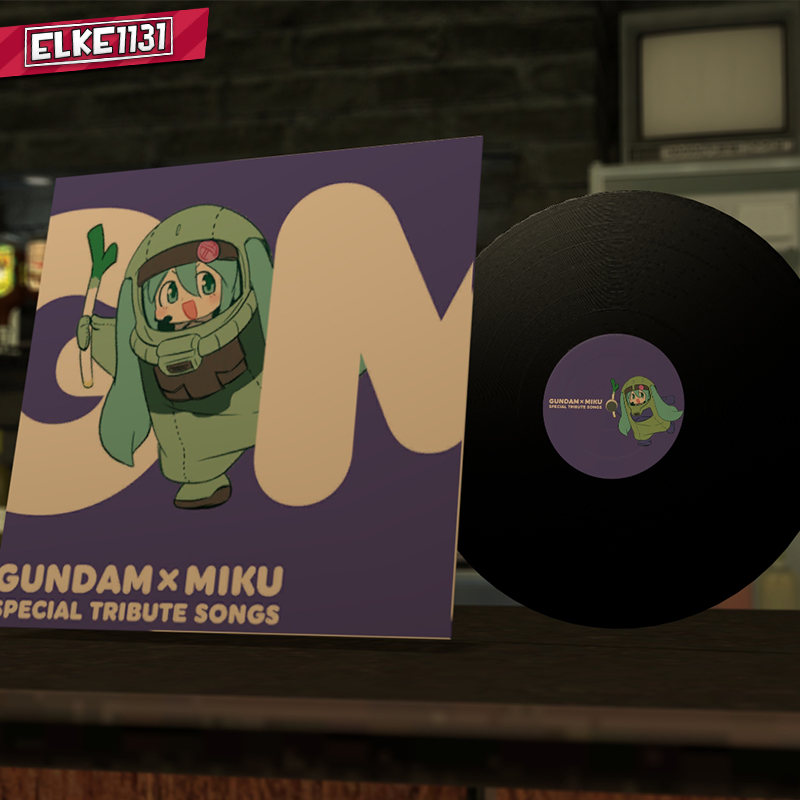 [Working Record Player] GUNDAM×MIKU Special Tribute Songs preview