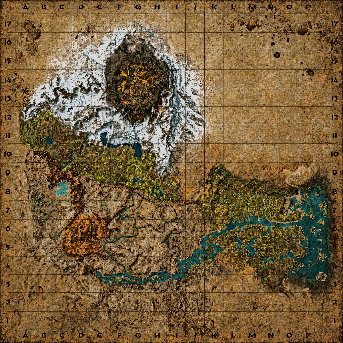 [Enhanced] Redesigned 4K Map - DARK