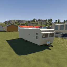 8x29 1950s mobile home