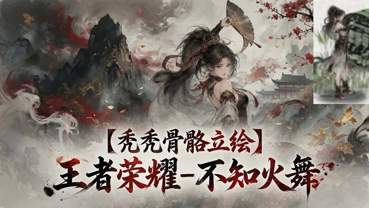 【秃秃动态立绘】王者荣耀-不知火舞（1*女立绘+NPC+独立战斗小人）