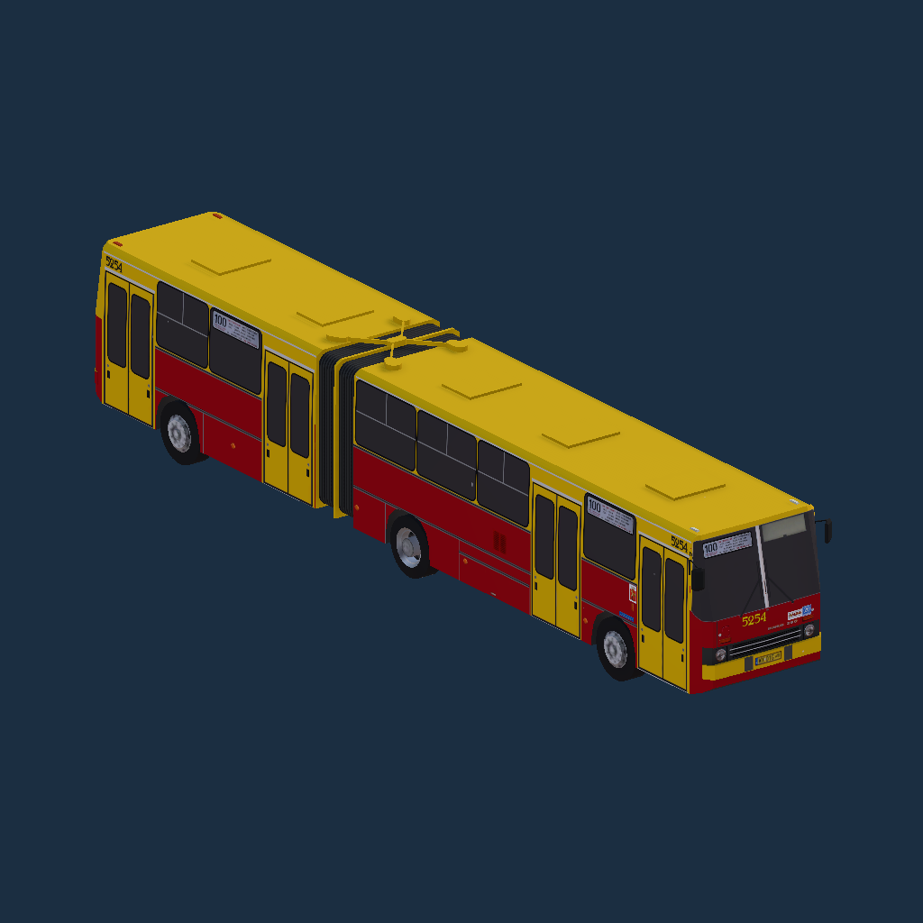Ikarus 280.37 MZA Warszawa #5254