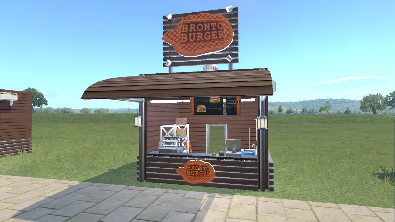 Food Stand - Bronto Burger - Modern
