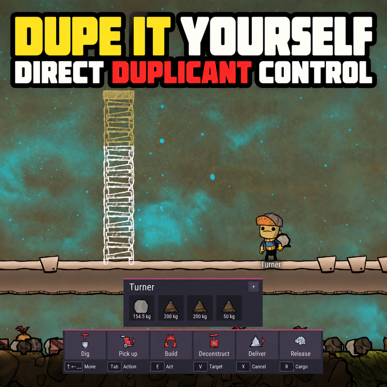 Dupe It Yourself — Direct Duplicant Control