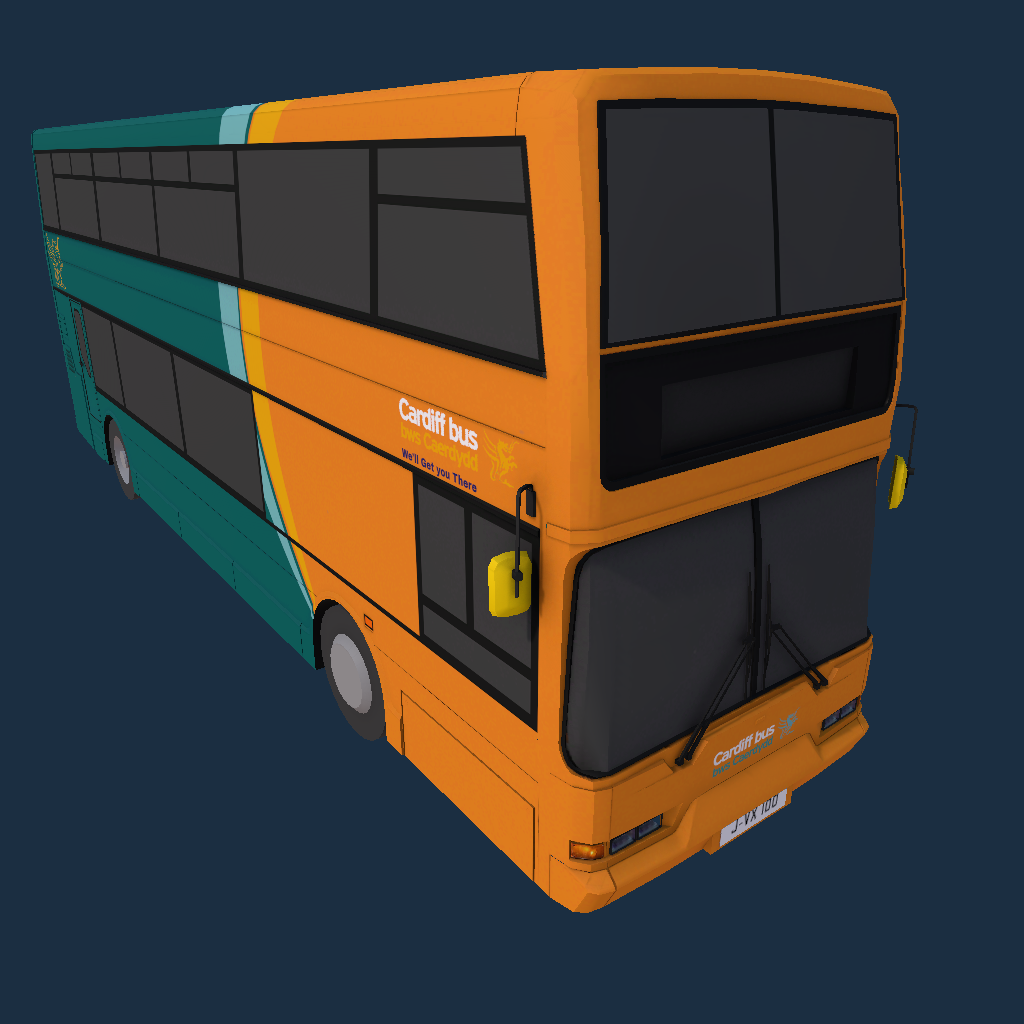 ELC Loyne Cardiff Bus