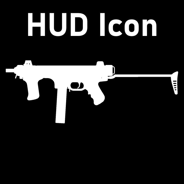 M-12 Beretta HUD Icon (Silenced SMG)