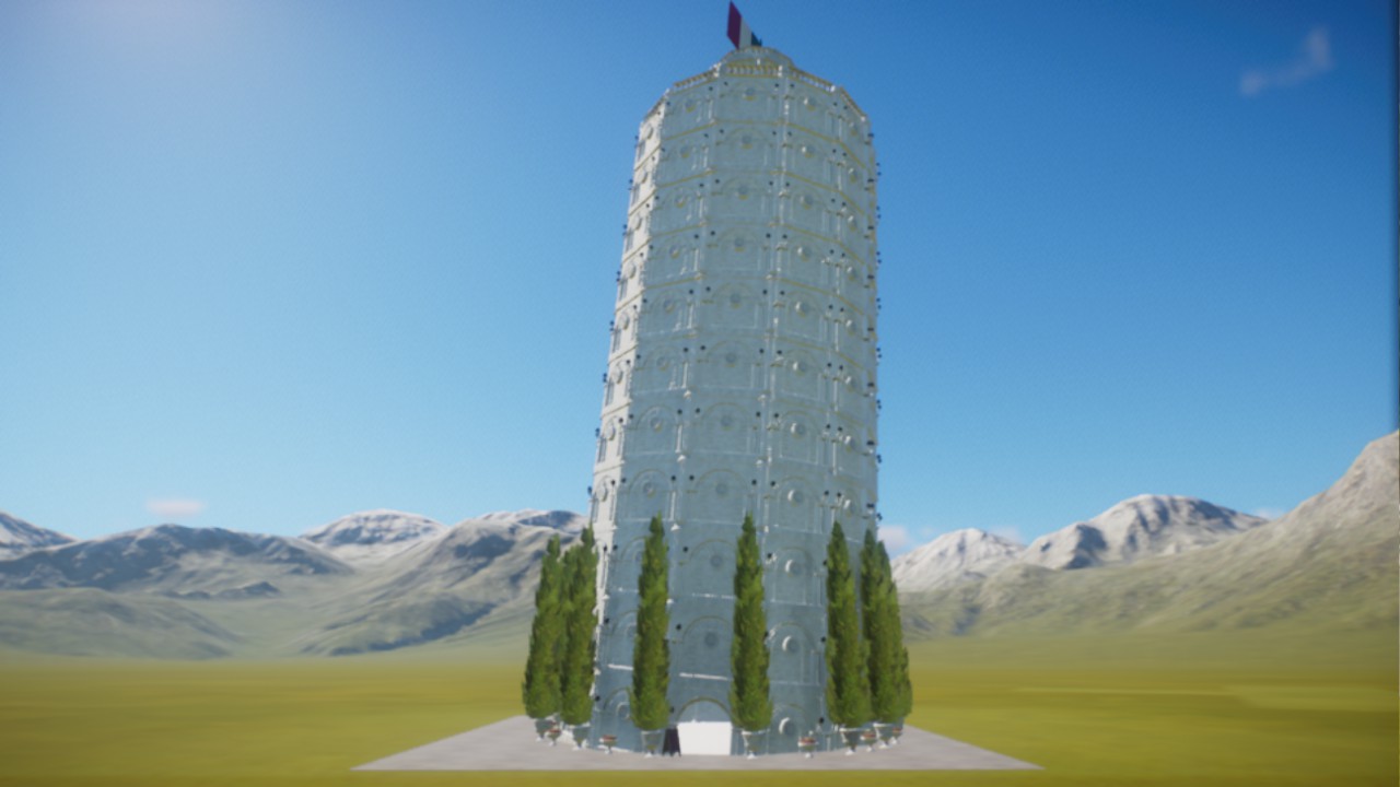 Base Game Leaning Tower of Pisa