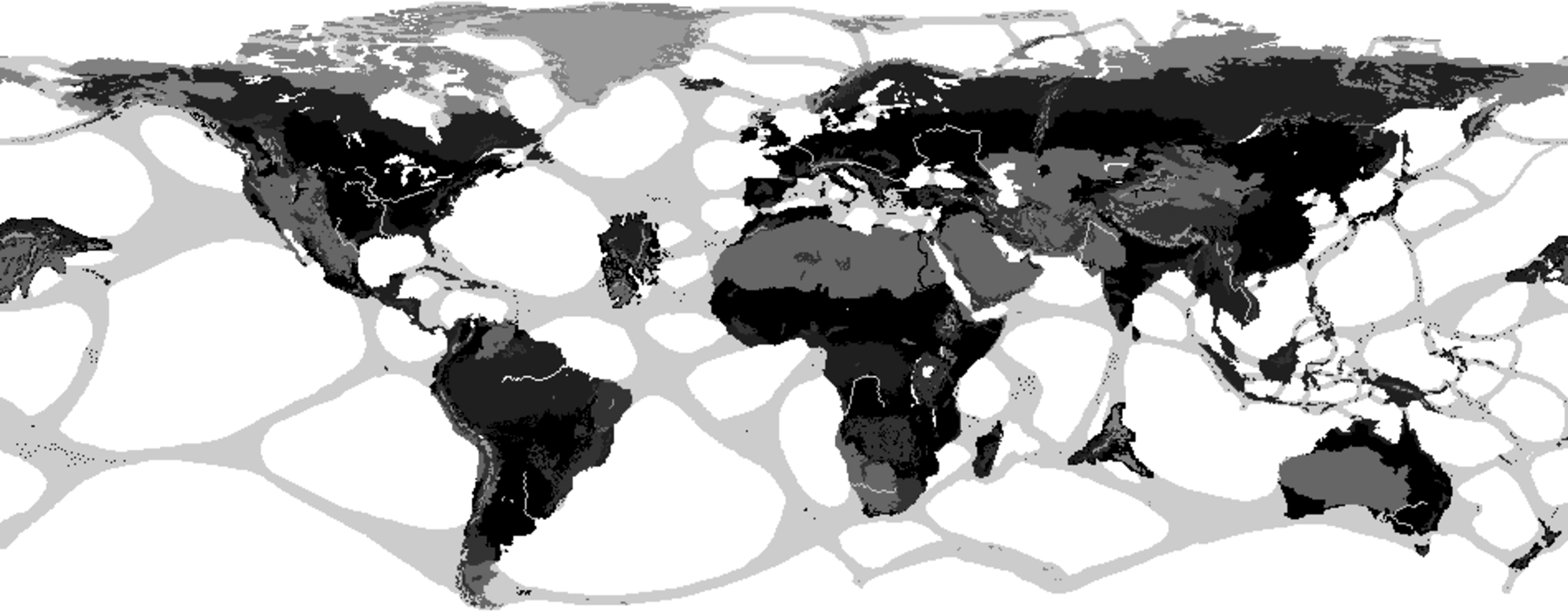 VERY BIG world map