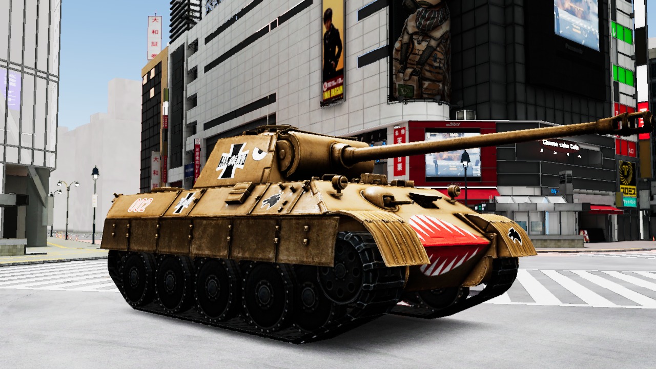 TWT Girls und Panzer - Kuromorimine 002 "Fenrir Squad" Skin Panzer V by SiHO colus