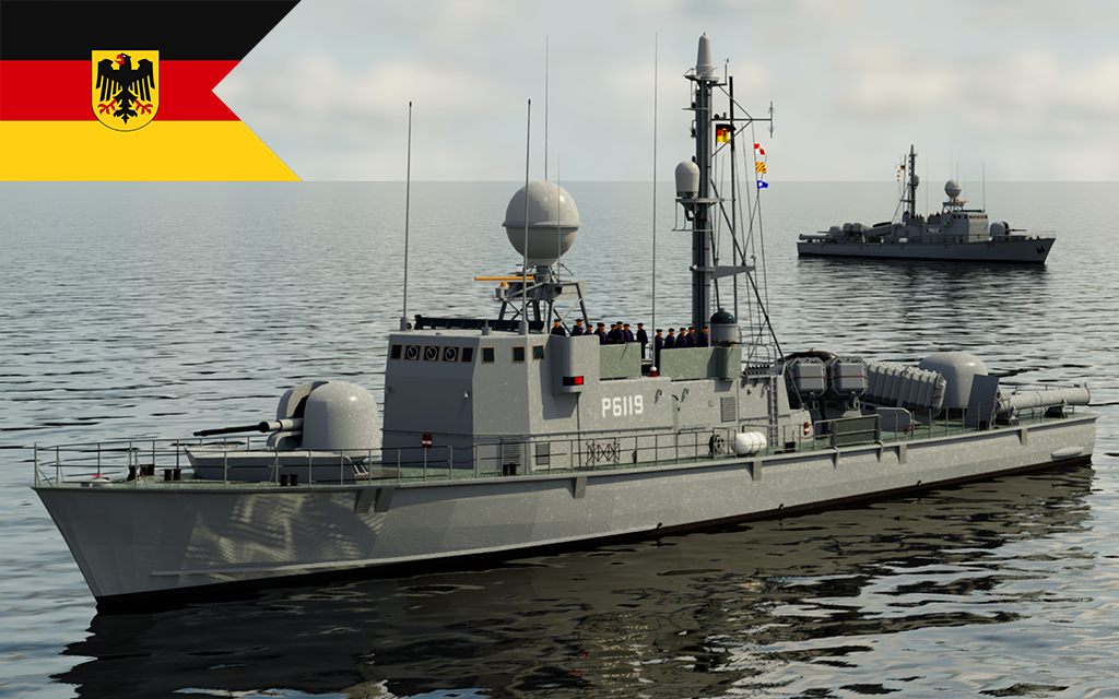 信天翁级导弹快艇 Albatros class Fast Attack Craft (S68)