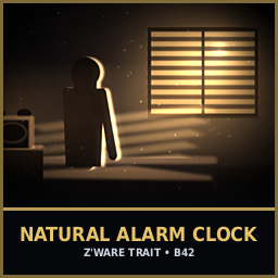 Z'Ware Natural Alarm Clock [B42]