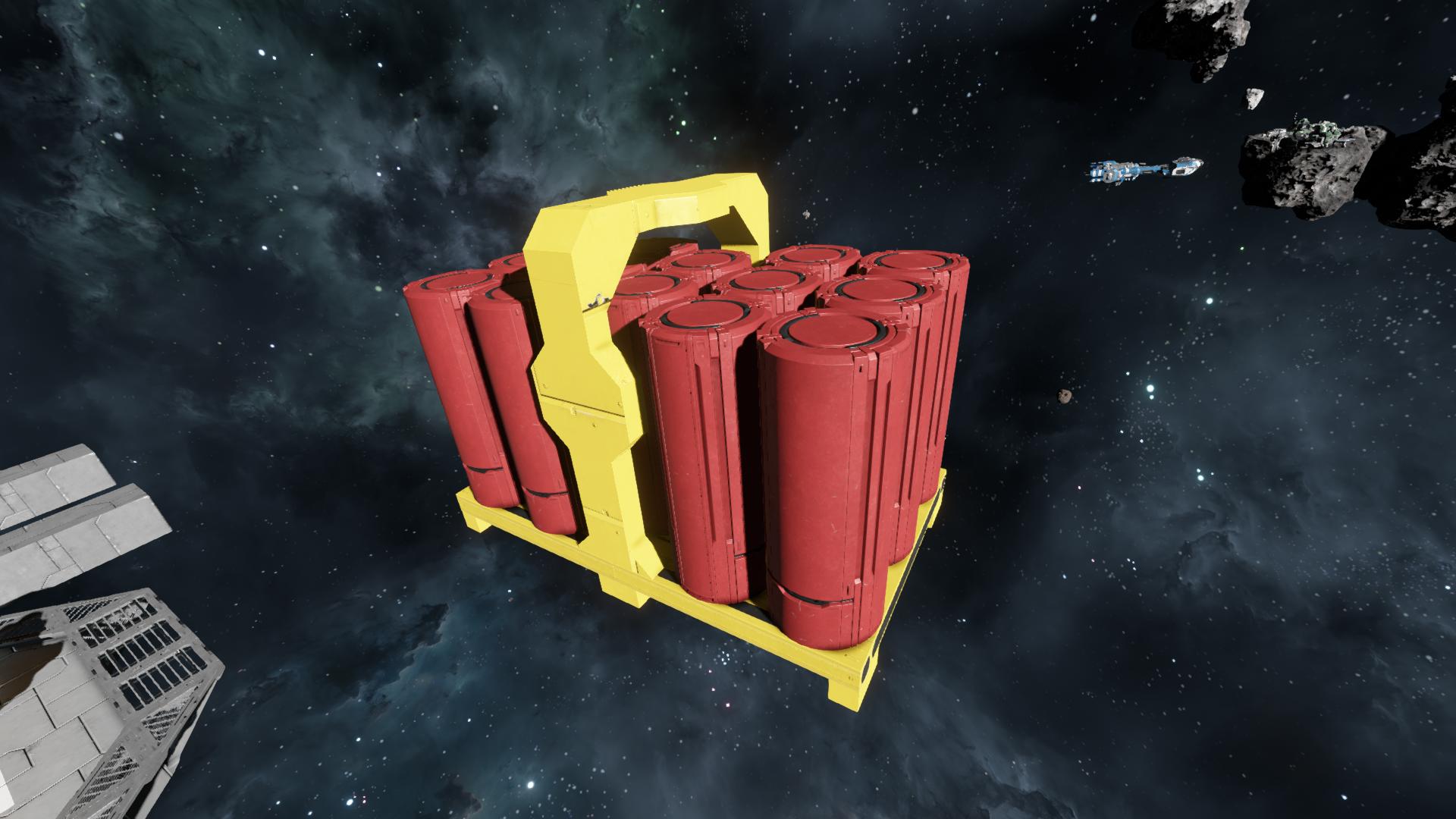 Carry Pallet with tubes