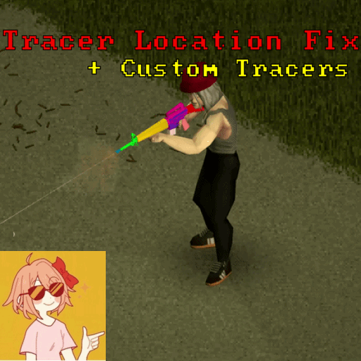 [42.20] Tracer Location Fix + Custom Tracers Colors – Project Zomboid Mod